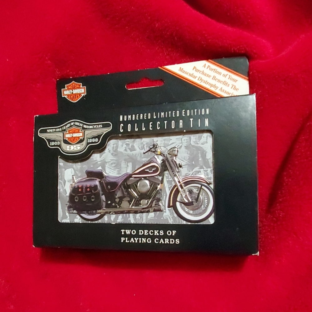 Collector Tin with Playing Cards (Two Decks)